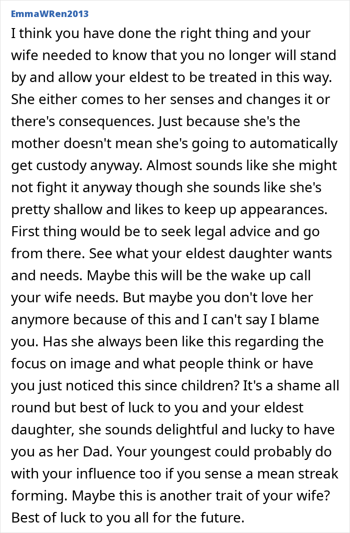 Man Can’t Take His Wife’s Favoritism Anymore, Takes The Neglected Daughter With Himself And Moves Out