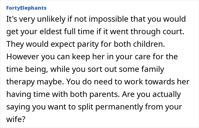 Man Can’t Take His Wife’s Favoritism Anymore, Takes The Neglected Daughter With Himself And Moves Out