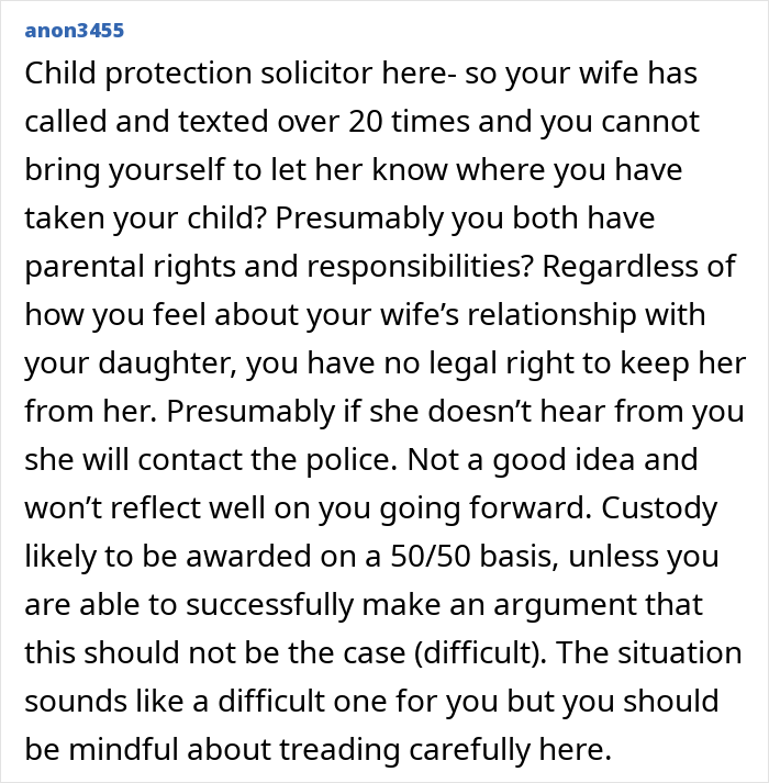 Man Can’t Take His Wife’s Favoritism Anymore, Takes The Neglected Daughter With Himself And Moves Out