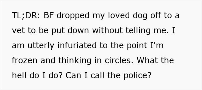 “He Was Shocked”: Psycho BF Lies About GF’s Dog, Doesn’t Realize She Knows Everything