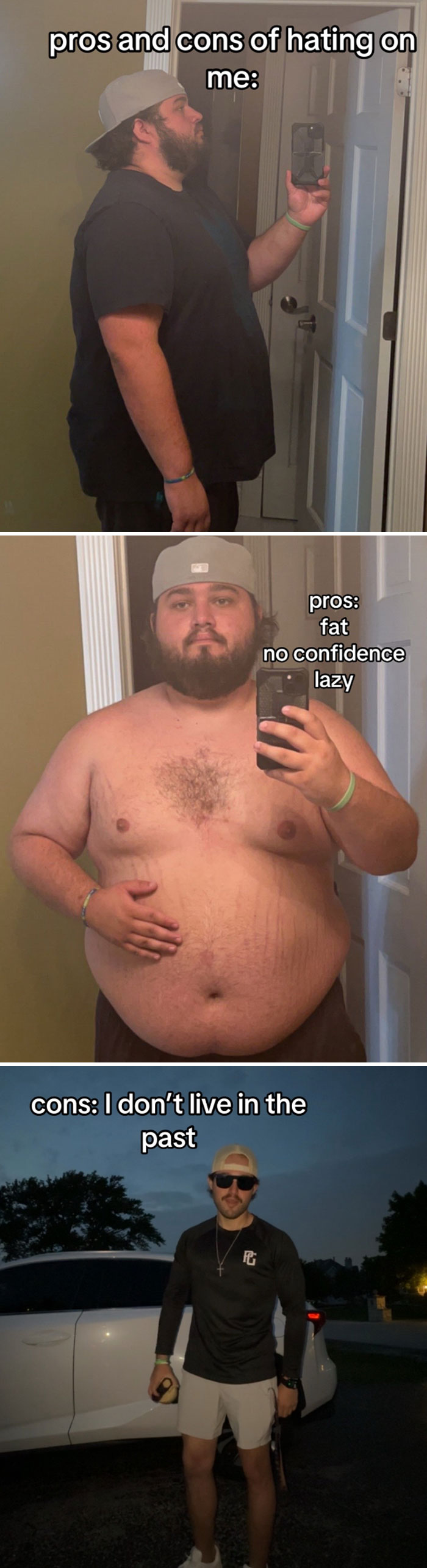 42 Comparison Pics Of People Before And After They Decided They Needed To Change