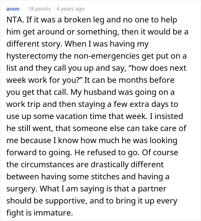 Boyfriend Throws Tantrum After GF Leaves On Vacation Despite His Injury