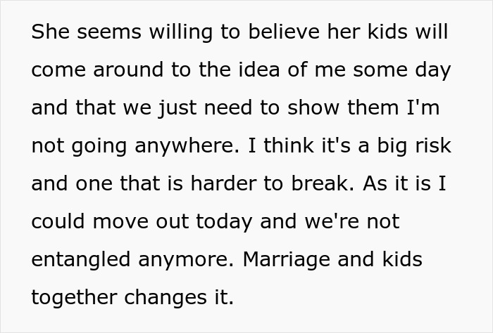 Man Tries To Win Over Fiancee’s Kids For 6 Years, Gives Up And Wants To Break Up
