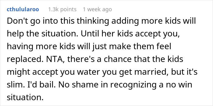 Man Tries To Win Over Fiancee’s Kids For 6 Years, Gives Up And Wants To Break Up