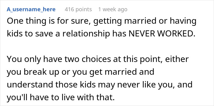 Man Tries To Win Over Fiancee’s Kids For 6 Years, Gives Up And Wants To Break Up