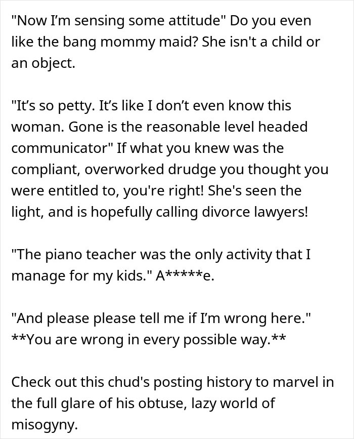 Man Tells Wife She “Couldn’t Do It Without Him,” Watches Her Prove Him Wrong