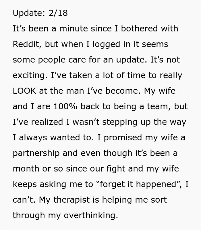 Man Tells Wife She “Couldn’t Do It Without Him,” Watches Her Prove Him Wrong