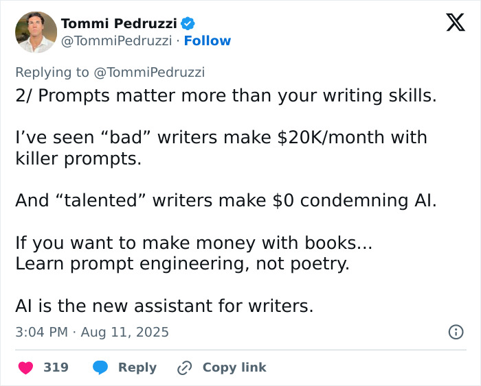 Guy Says He Made $3M Writing 1,500 AI Books, Gets Absolutely Destroyed Online