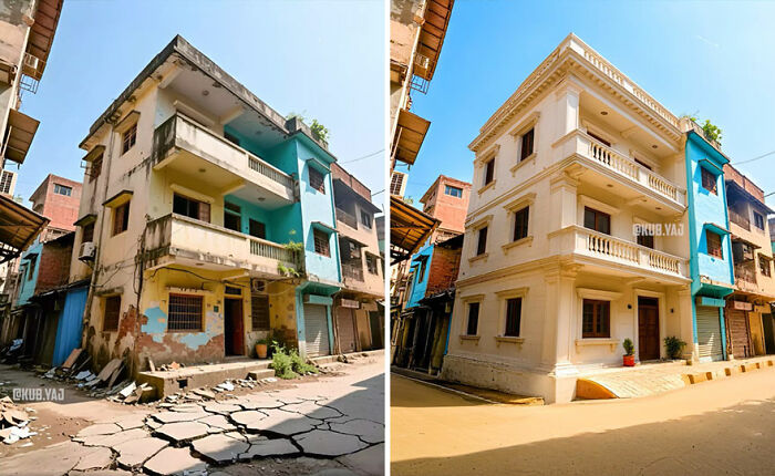 From Ruins to Beauty: 35 Impressive Before-And-After Transformations By Kou Yang