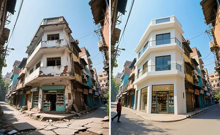 From Ruins to Beauty: 35 Impressive Before-And-After Transformations By Kou Yang