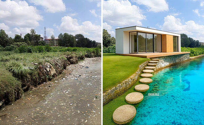 From Ruins to Beauty: 35 Impressive Before-And-After Transformations By Kou Yang