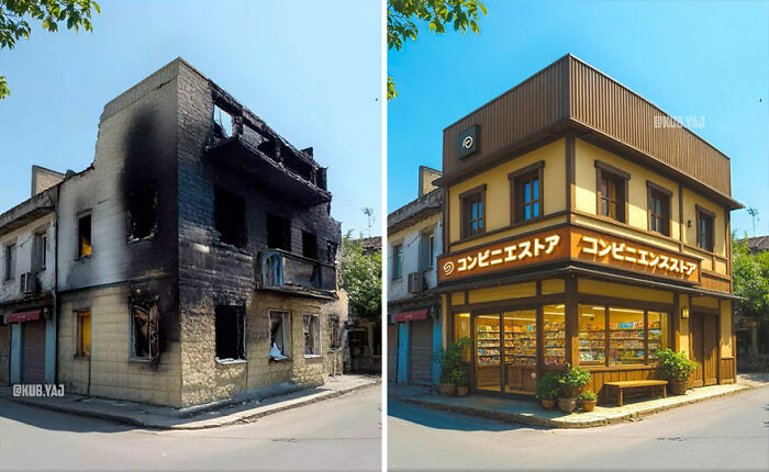 From Ruins to Beauty: 35 Impressive Before-And-After Transformations By Kou Yang