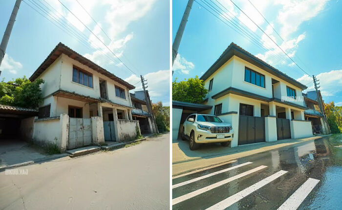 From Ruins to Beauty: 35 Impressive Before-And-After Transformations By Kou Yang