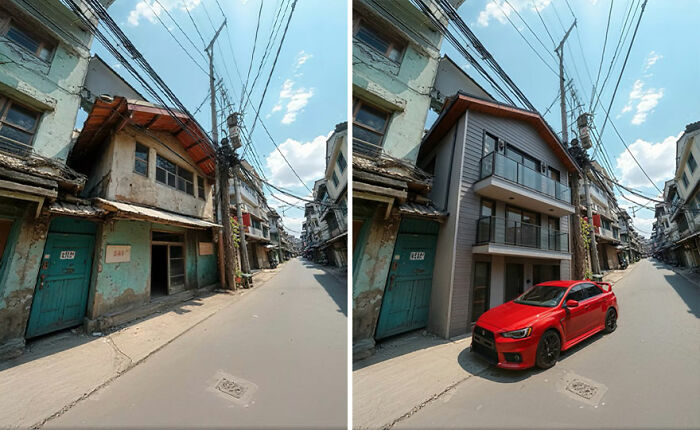 From Ruins to Beauty: 35 Impressive Before-And-After Transformations By Kou Yang