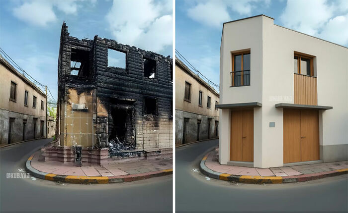 From Ruins to Beauty: 35 Impressive Before-And-After Transformations By Kou Yang