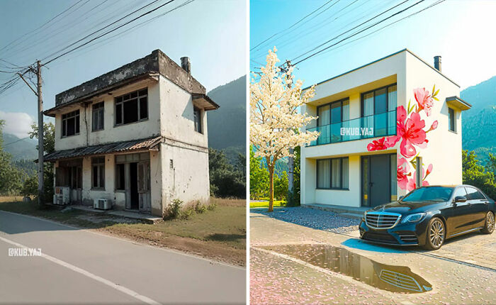 From Ruins to Beauty: 35 Impressive Before-And-After Transformations By Kou Yang