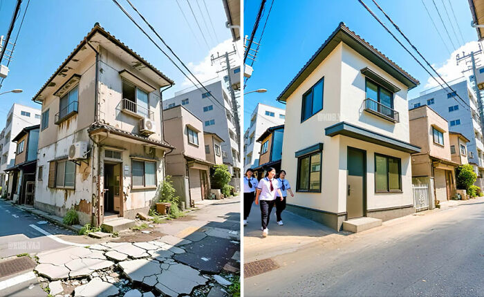 From Ruins to Beauty: 35 Impressive Before-And-After Transformations By Kou Yang