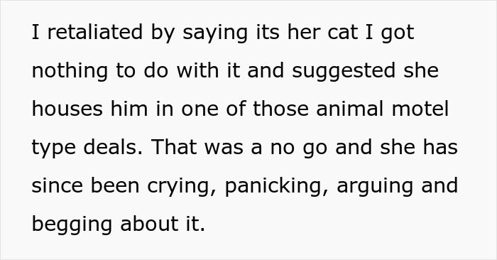 Lady Plans Family Vacation, Dumps Cat Duties On Roommate Who Refuses To Be The Litter Box Servant
