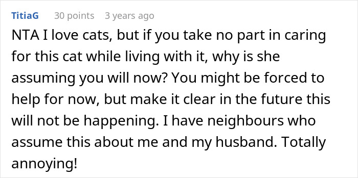 Lady Plans Family Vacation, Dumps Cat Duties On Roommate Who Refuses To Be The Litter Box Servant