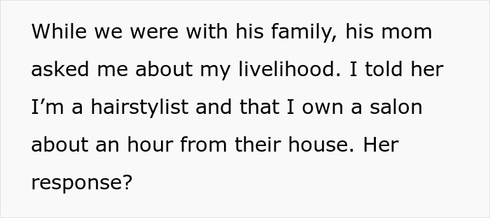 MIL Acts Like Future DIL Is Her Personal Hairstylist, Refuses To Believe She Won’t Work For Free