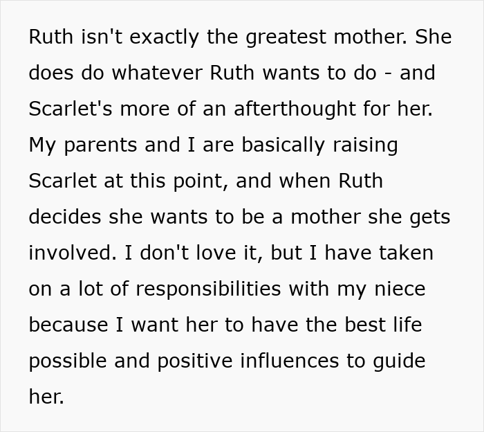 19YO Quits Parenting Sis’s Child After Being Told Off For Doing It Wrong