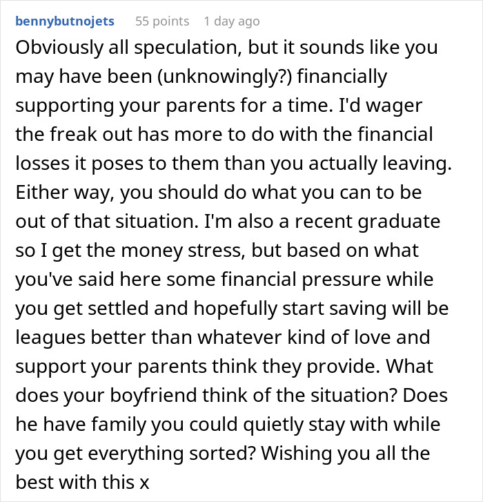 Greedy Parents Expect Daughter To Pay Rent But Not Her Bro, Get Angry When She Plans To Move Out