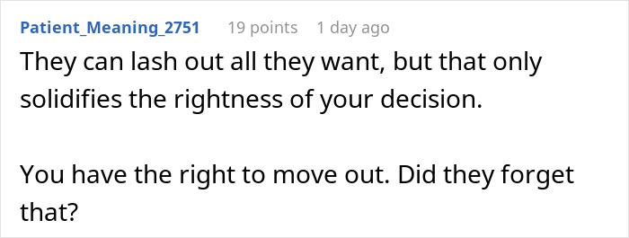 Greedy Parents Expect Daughter To Pay Rent But Not Her Bro, Get Angry When She Plans To Move Out