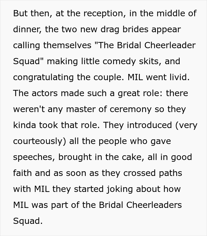 Mom Wears A White Gown To Her Son’s Wedding, So The Bride’s Friend Makes Sure She’s Uncomfortable