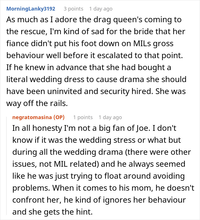 Mom Wears A White Gown To Her Son’s Wedding, So The Bride’s Friend Makes Sure She’s Uncomfortable