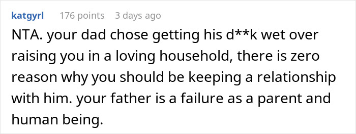 20YO Spends Childhood Being Excluded By Dad’s New Wife’s Kids, Years Later Refuses To Reunite