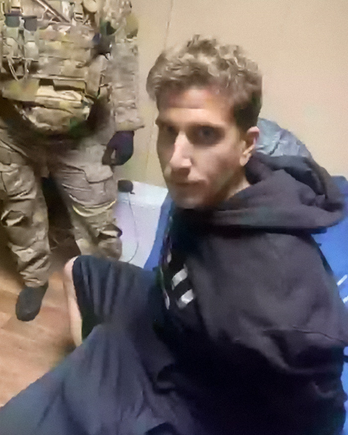 Chilling Footage From Jail Shows Bryan Kohberger With Red Hands As Inmates Torment Him