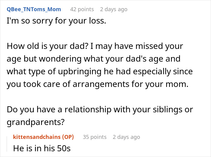 Woman Appalled By Dad’s Reaction To Her Giving Birth To His Dead Grandchild