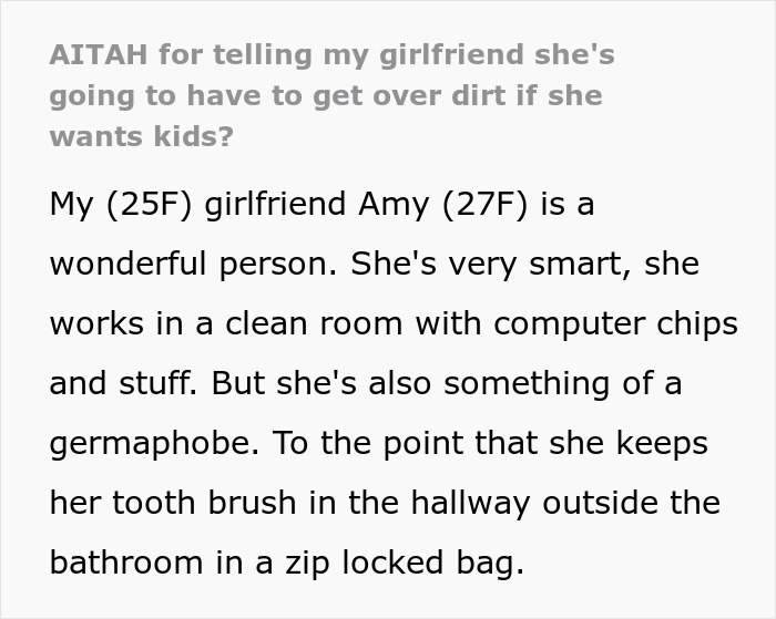 “There’s No Such Thing As A Clean Toddler”: Woman’s Warning Sparks Relationship Fight