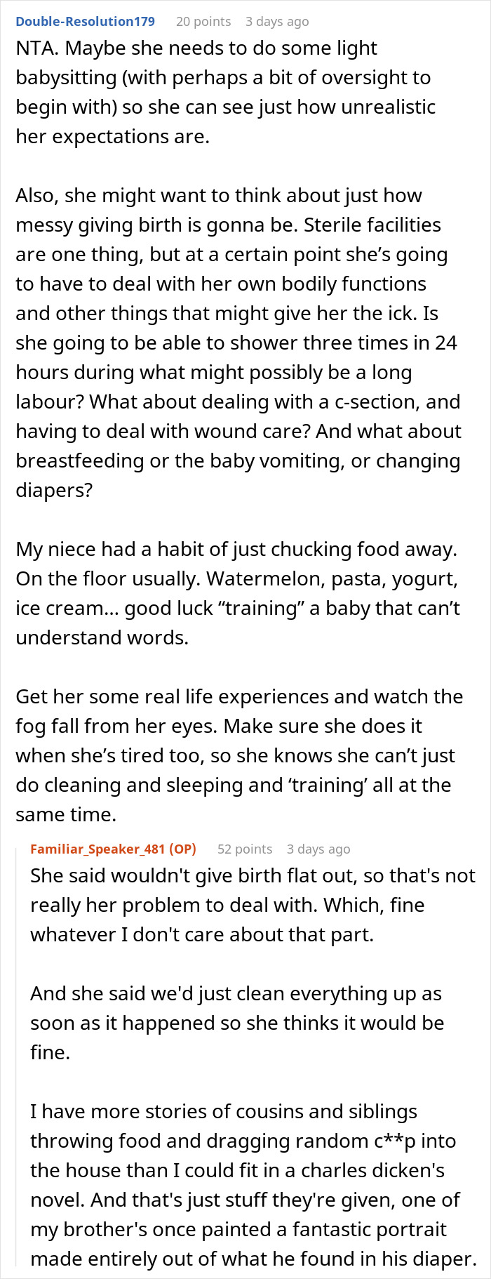 “There’s No Such Thing As A Clean Toddler”: Woman’s Warning Sparks Relationship Fight