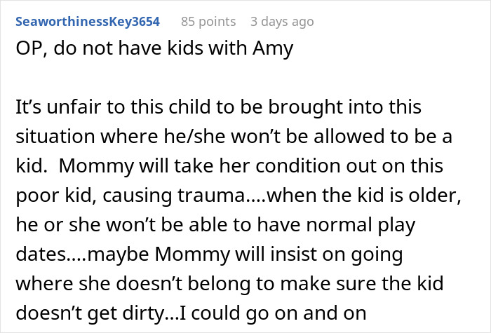 “There’s No Such Thing As A Clean Toddler”: Woman’s Warning Sparks Relationship Fight