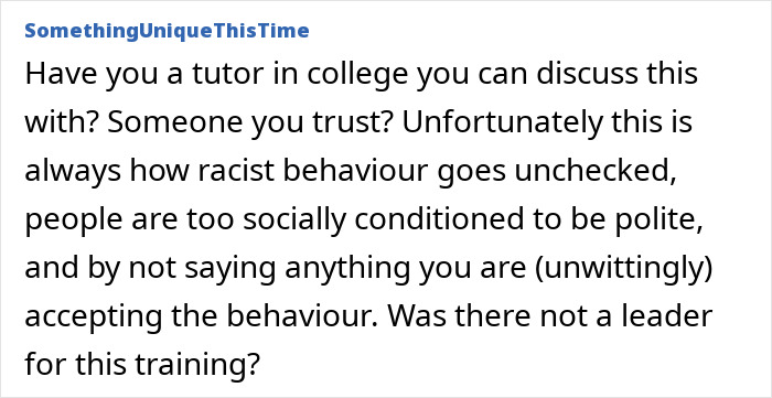Teacher Reveals Racist Thoughts During &#8220;Unconscious Bias&#8221; Training, New Hire Wonders About Reporting