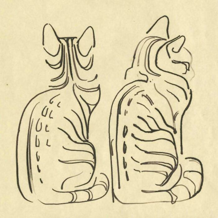 50 Vintage Cats For Your Viewing Pleasure, In Case You Thought They Were Less Cute In Centuries Past