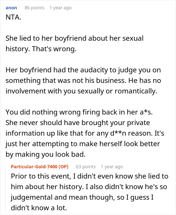 Woman Exposes Friend’s Personal Life Details At A Friendly Gathering, Receives The Same In Return