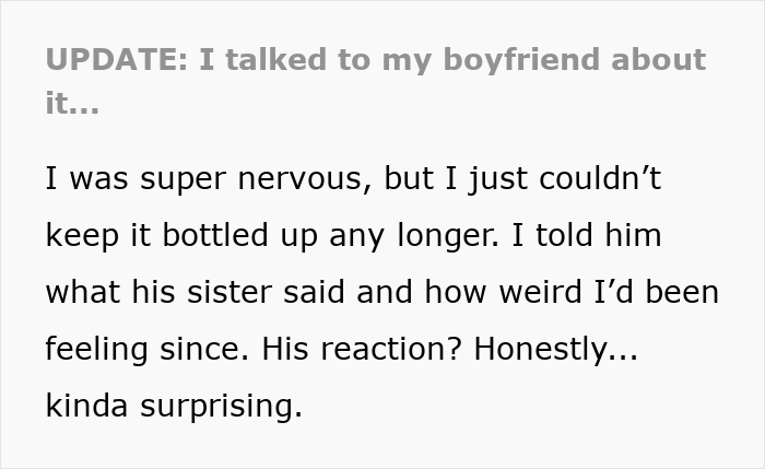 Confession From Boyfriend’s Sister Leaves Girlfriend Torn, Both Later Claim It Was Just A Test