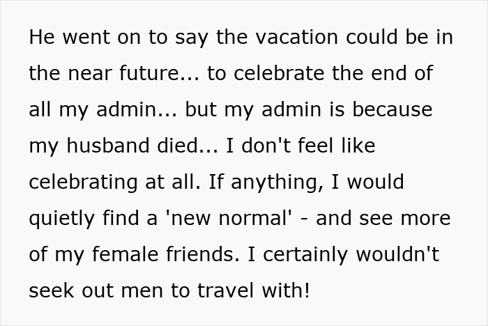 Widow Dealing With Hubby&#8217;s Loss Asks Friend To Give Her Space, He Just Bombards Her With Texts