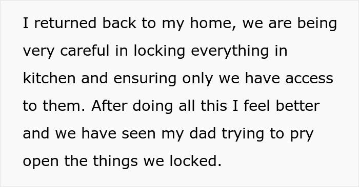 Man Gets Blood Tests Done, Confirms His Suspicions That Dad Is Messing With His Food