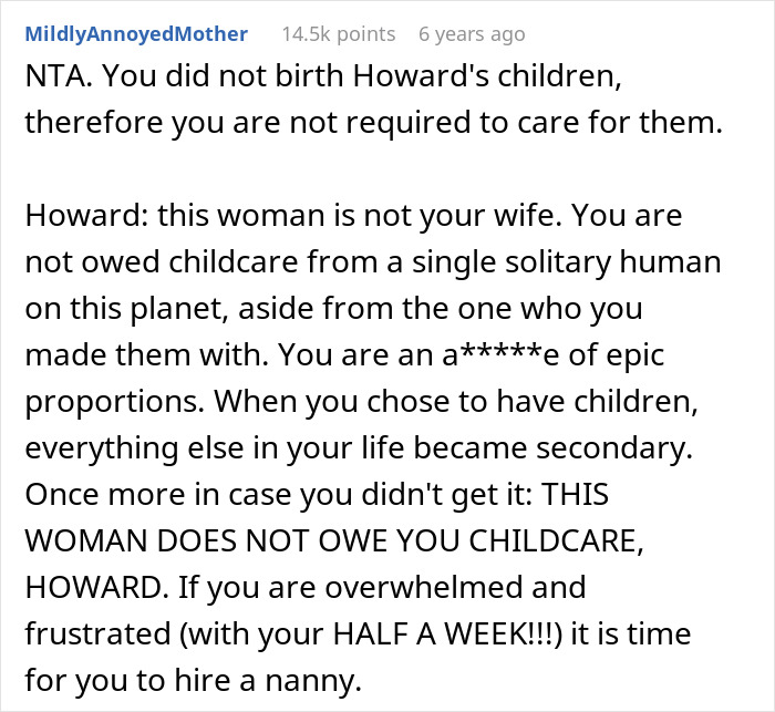 &#8220;AITA? Brother Upset I Am Not Taking On Childcare Duties When We Live Together&#8221;