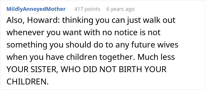 &#8220;AITA? Brother Upset I Am Not Taking On Childcare Duties When We Live Together&#8221;