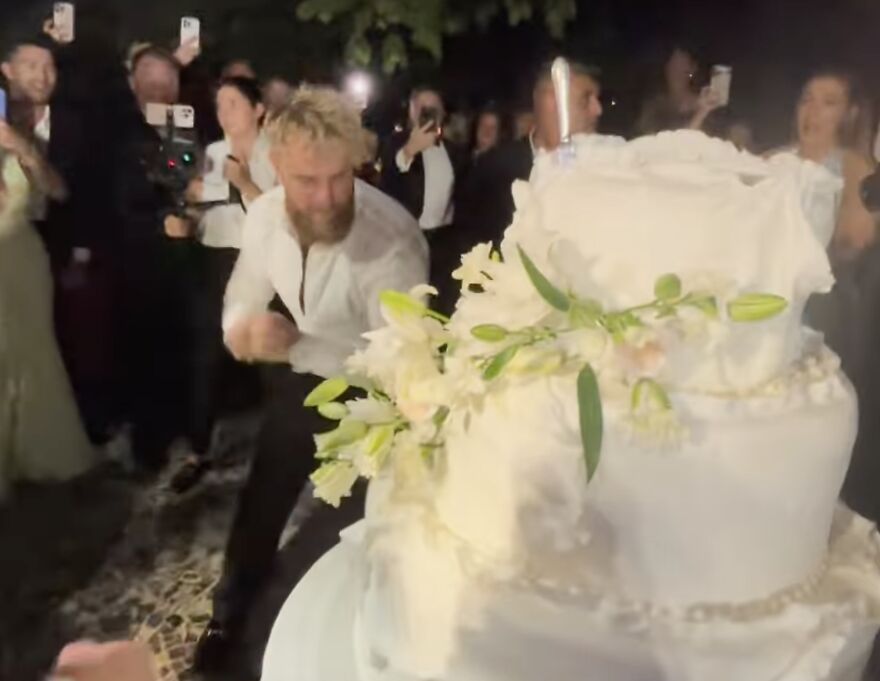 Jake Paul Smashes Logan Paul’s Wedding Cake In Bizarre Viral Clip