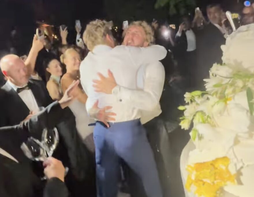 Jake Paul Smashes Logan Paul’s Wedding Cake In Bizarre Viral Clip
