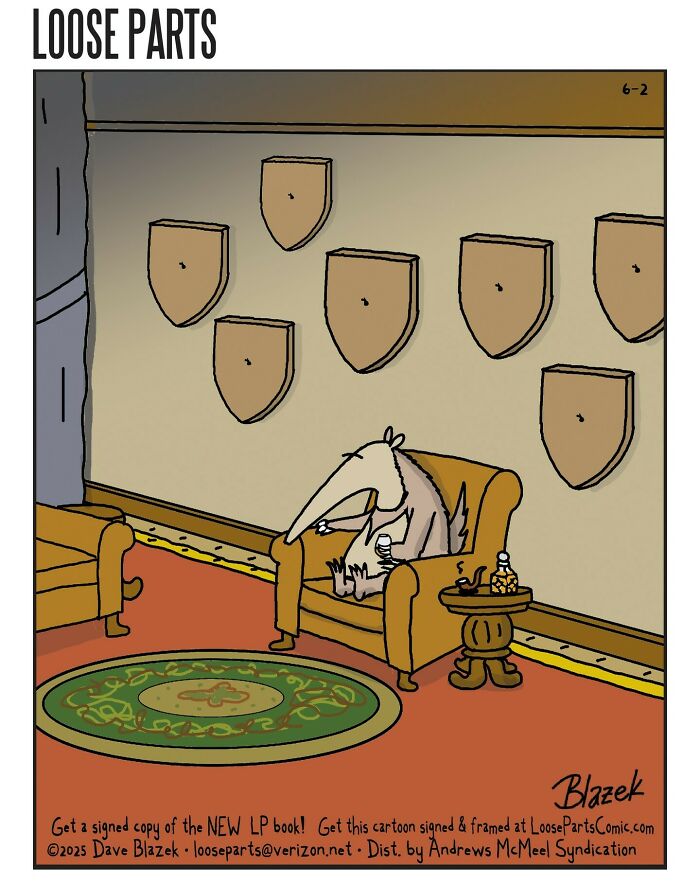 “Loose Parts&#8221;: 20 Hilariously Absurd Comics By Veteran Cartoonist Dave Blazek (New Pics)