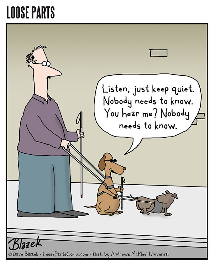 “Loose Parts&#8221;: 20 Hilariously Absurd Comics By Veteran Cartoonist Dave Blazek (New Pics)