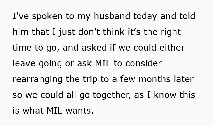 Guy Tells Pregnant Wife “I’ll Just Go With The 2-Year-Old” After She Refuses Postpartum Trip