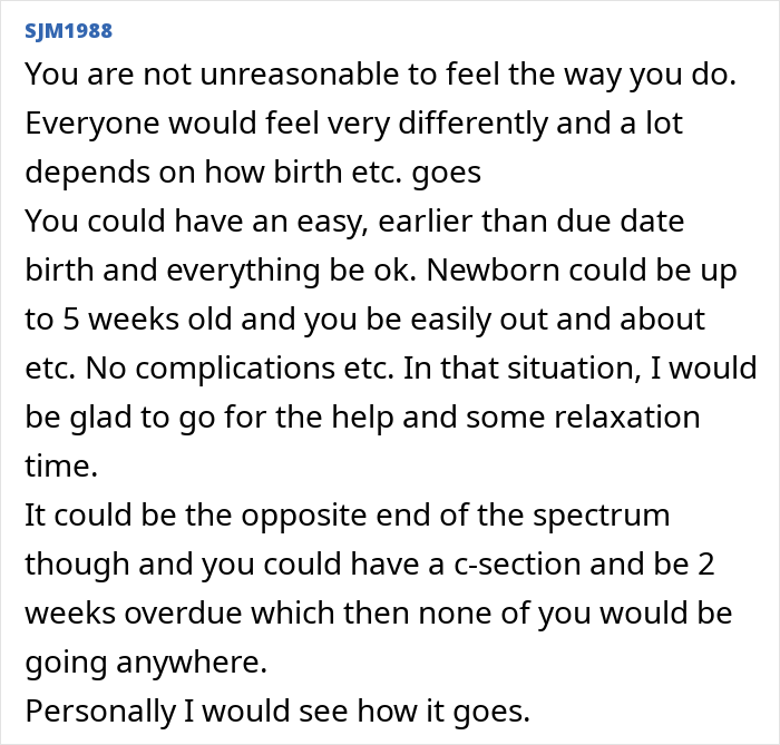 Guy Tells Pregnant Wife “I’ll Just Go With The 2-Year-Old” After She Refuses Postpartum Trip