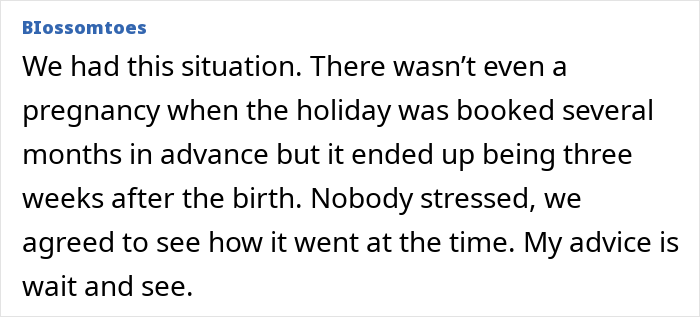 Guy Tells Pregnant Wife “I’ll Just Go With The 2-Year-Old” After She Refuses Postpartum Trip